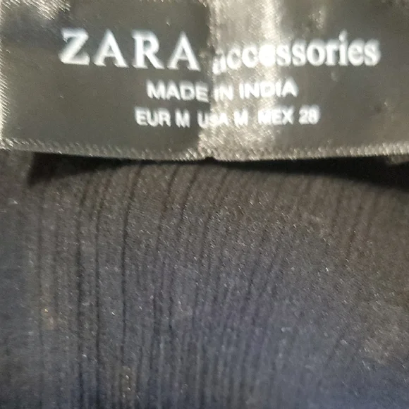 Zara Black Sleeveless Bodysuit with Green Embellishments Sz M - Picture 10 of 13